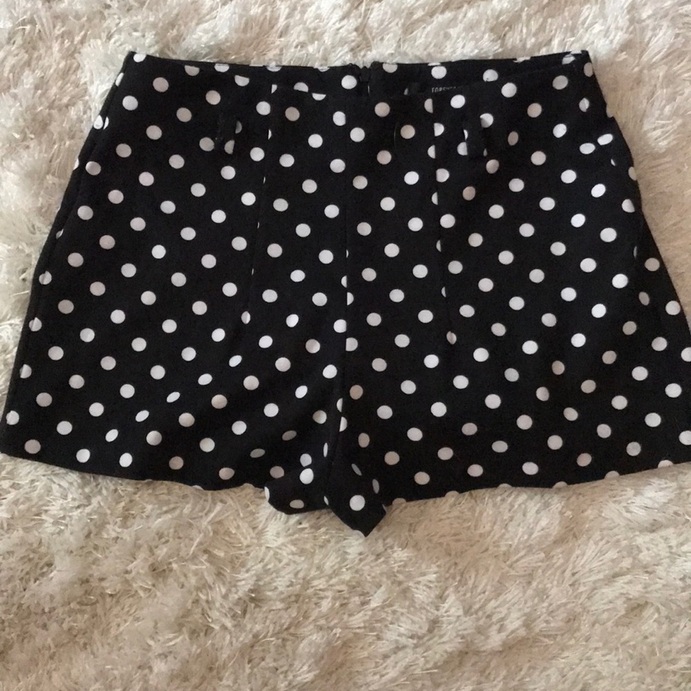 Forever 21 Black polka dot shorts